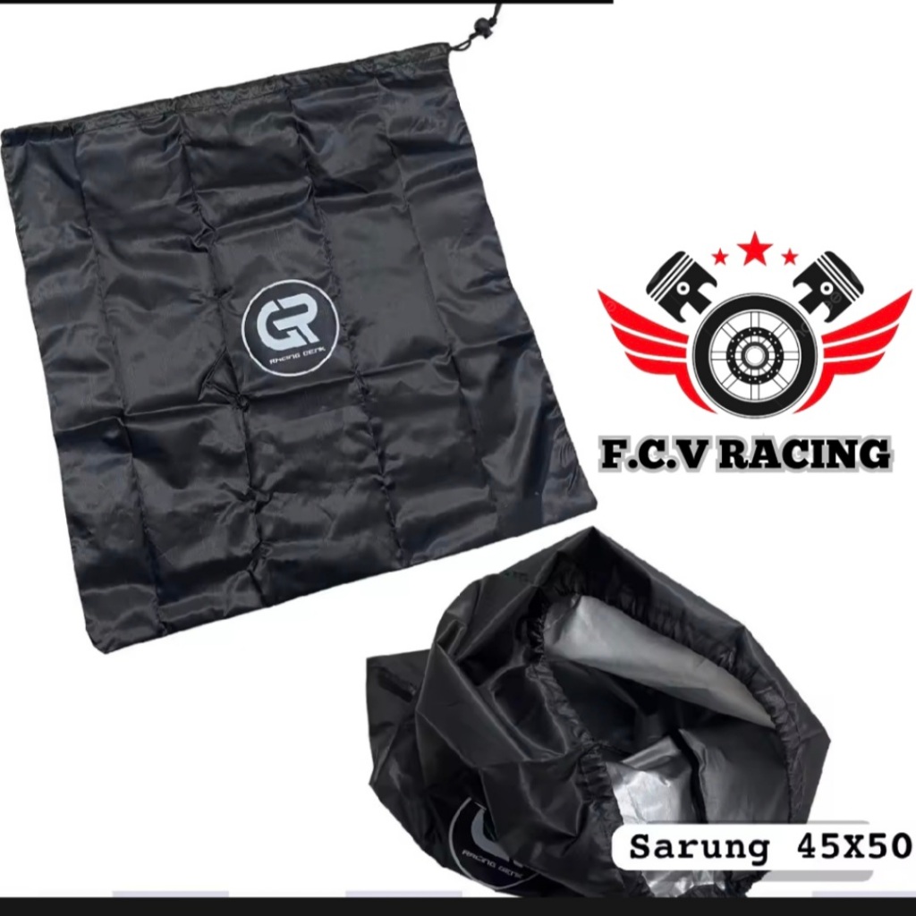 SARUNG HELM LOGO RG KANTONG HELEM KANTONG SEPATU KANTONG SERBAGUNA COVER HELM KANTONG TAS HELM