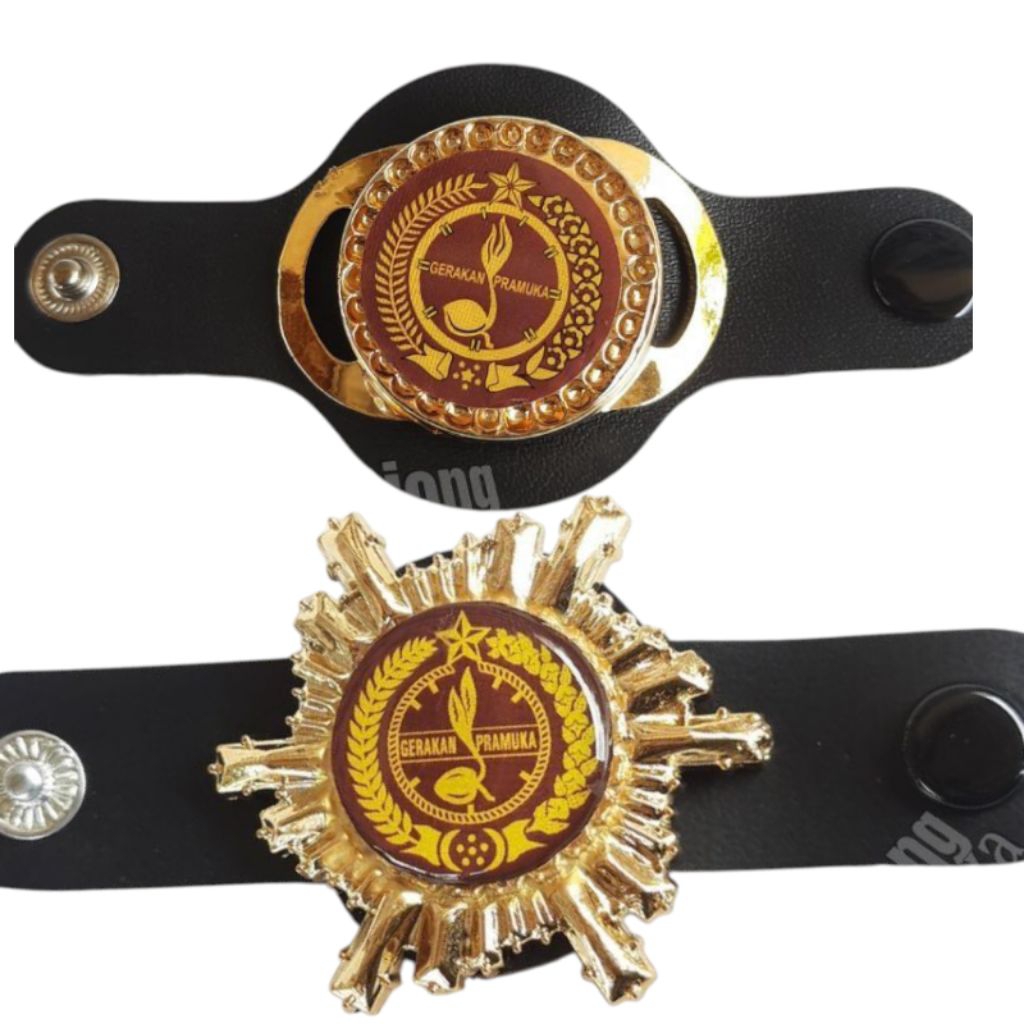 RING HASDUK DASI PRAMUKA COKLAT