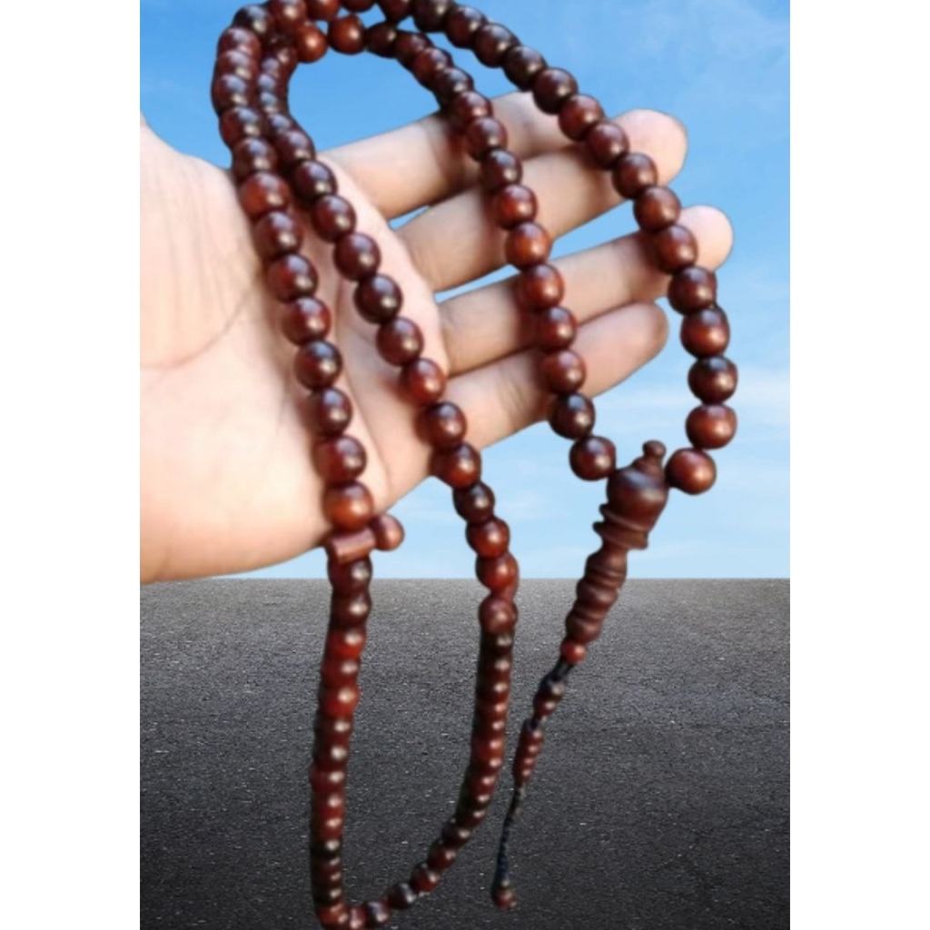 tasbih galih stigi Karimun jawa 10mm tasbih stigi super tasbih kayu stigi