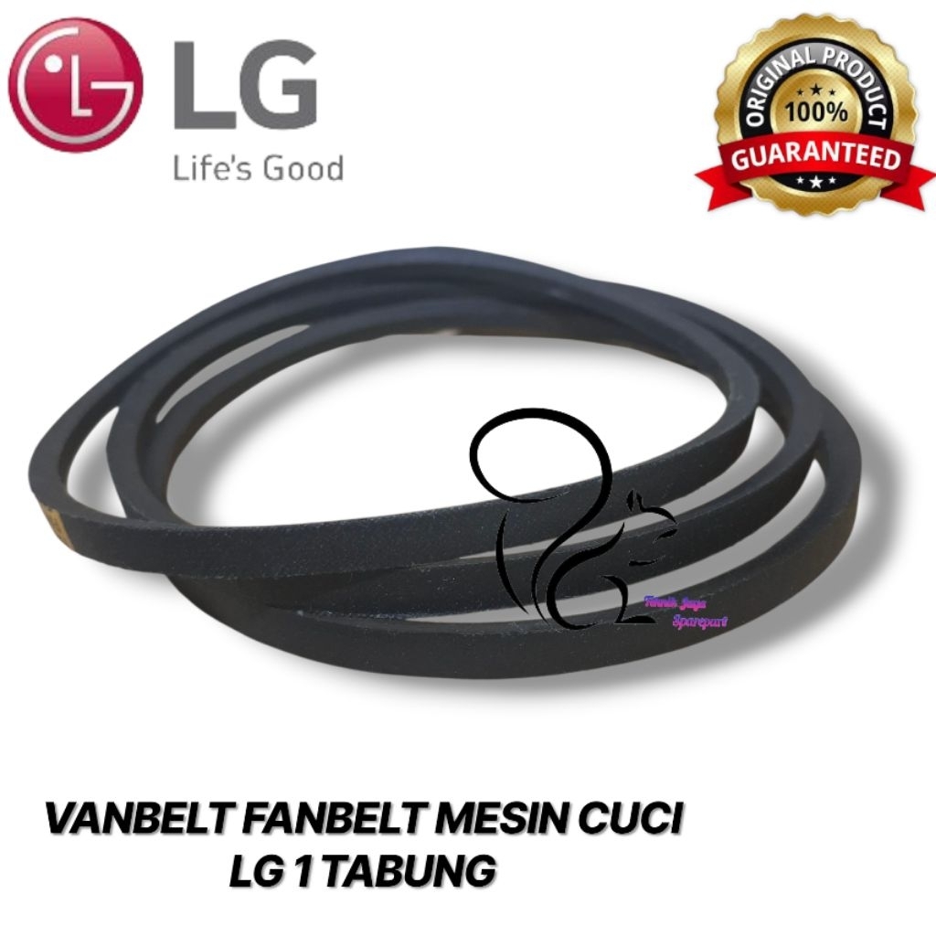 KARET V BELT MESIN CUCI 1 TABUNG LG KAPASITAS CUCI 7 KG SAMPAI 8.5 KG