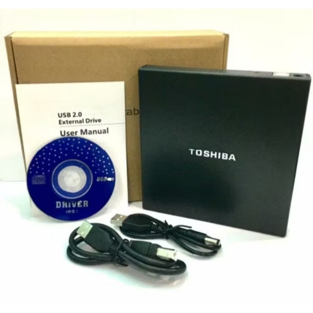 CD DVD RW Eksternal Drive TOSHIBA