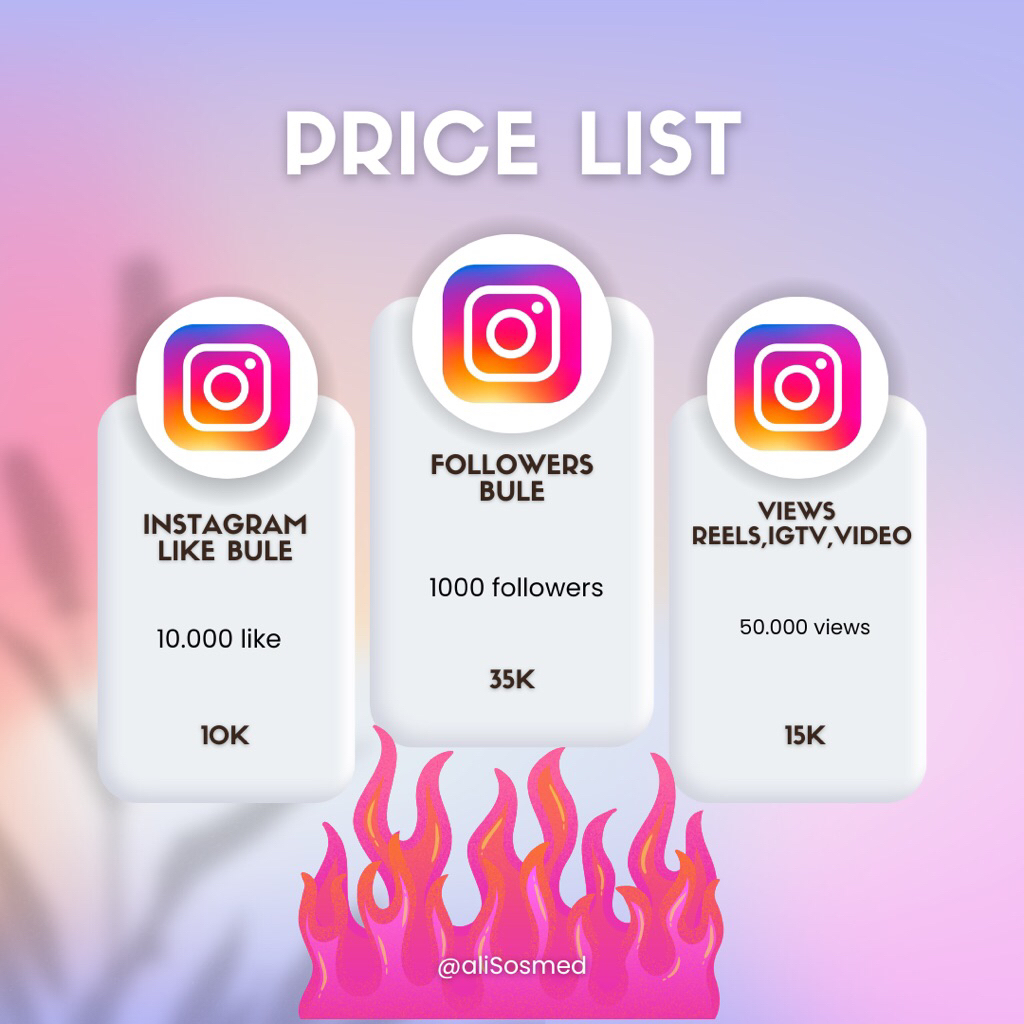 followers instagram bule