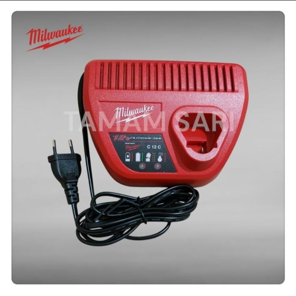 Milwaukee Charger Baterai M12 220V