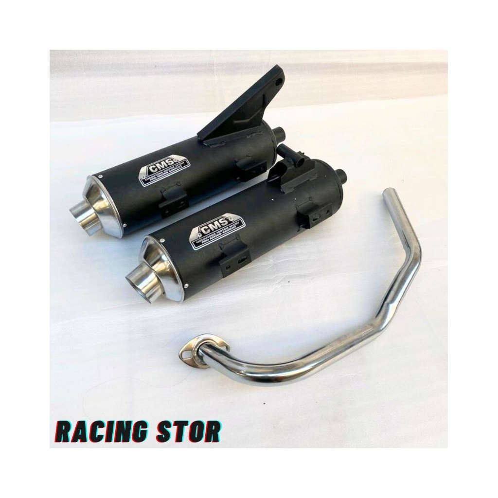 knalpot standar racing adem bass beat fi, beat deluxe, beat karbu, Vario 110, Vario 125, Vario 150, 