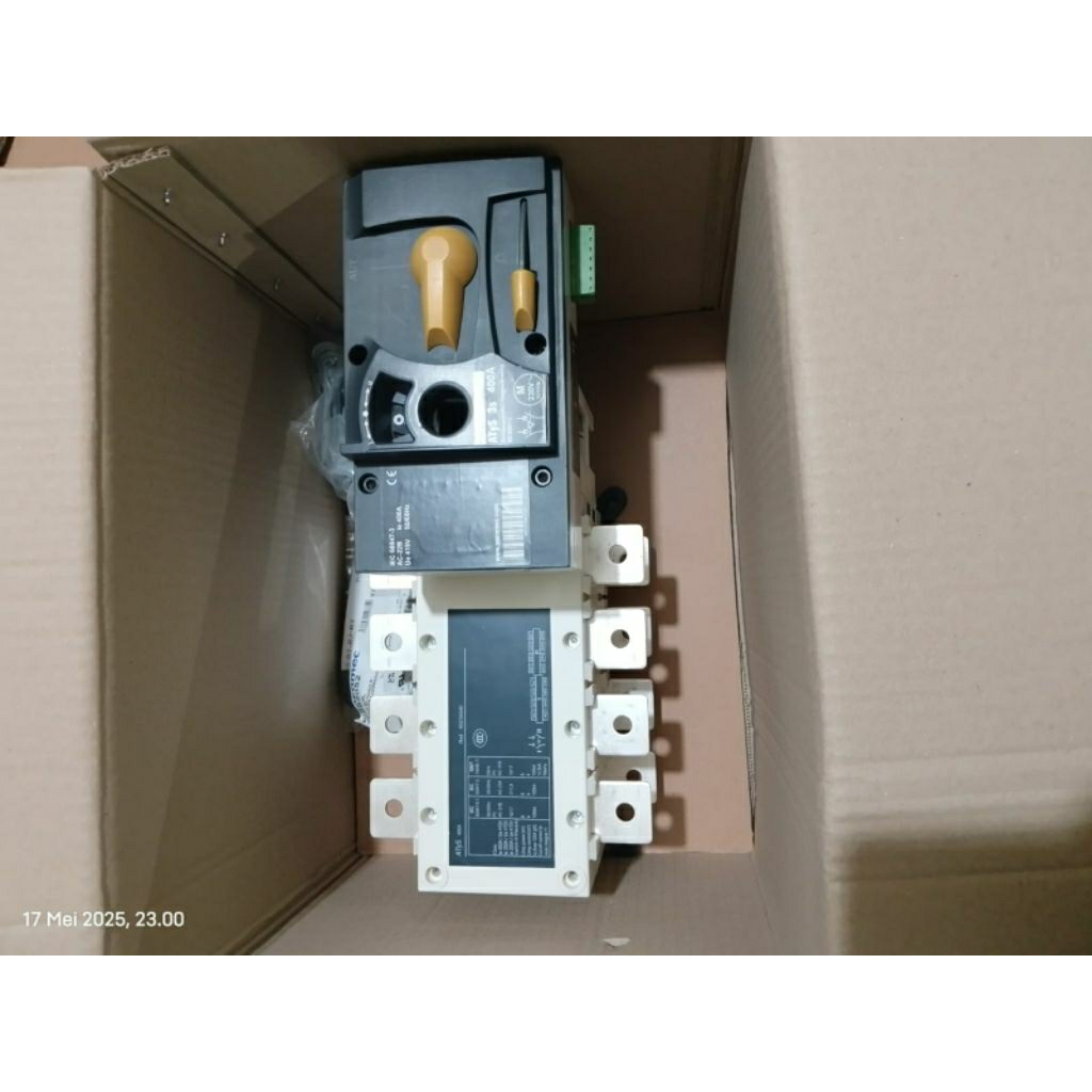 socomec atys 3S 4P 630A motorizes original