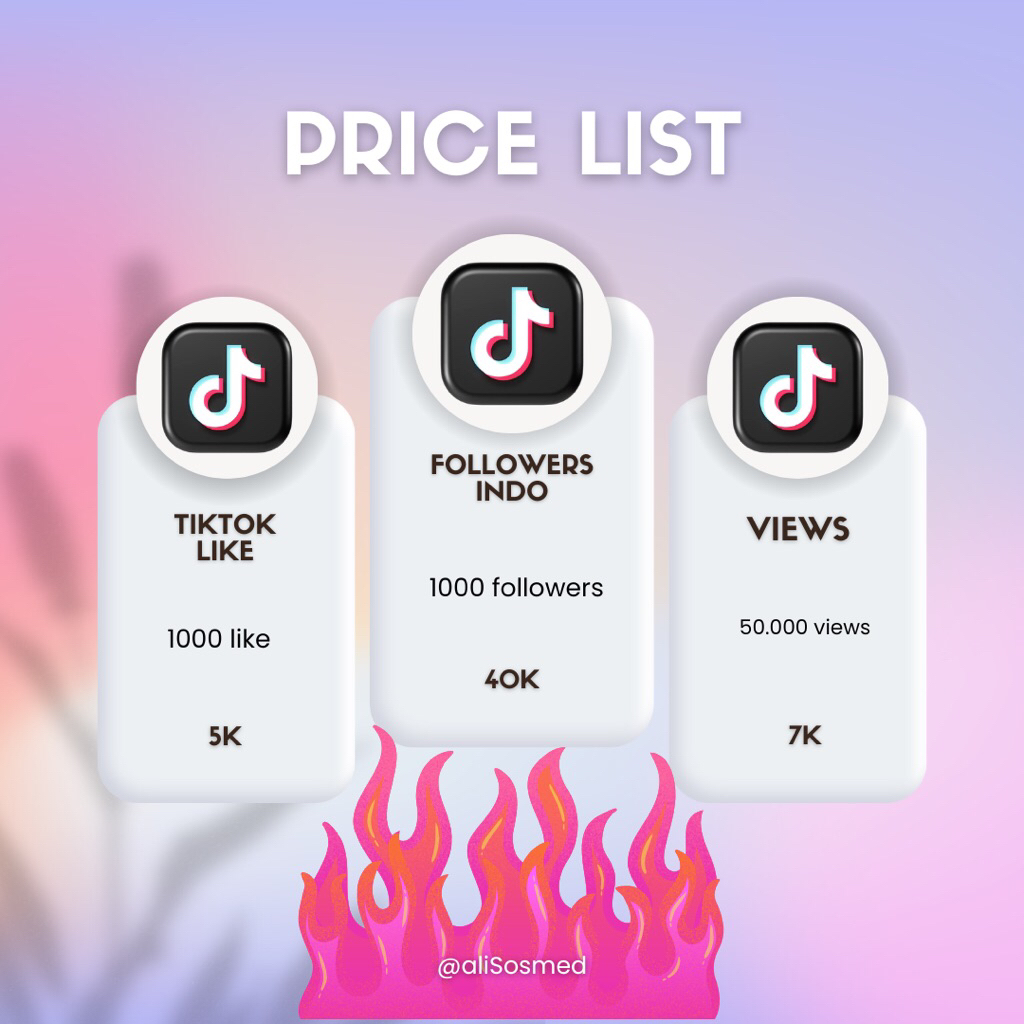 followers tiktok indo real aktif,like&view