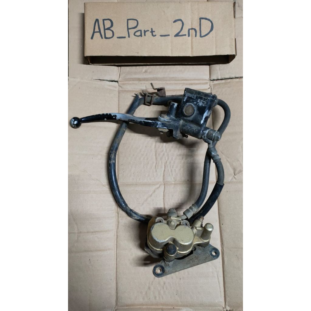 pengereman depan honda supra x 125 kharisma / master kaliper depan honda supra x 125 kharisma origin