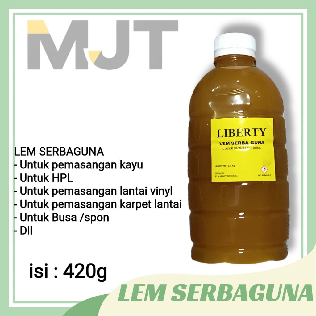 

Lem Aibon/ Lem HPL / Lem busa / Lem kayu / lem lantai Vinyl/ Lem Kuning