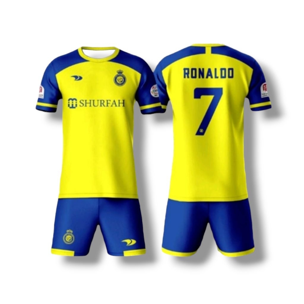 Jersey Cristiano Ronaldo Al Nasr/ Jersey Anak full frinting