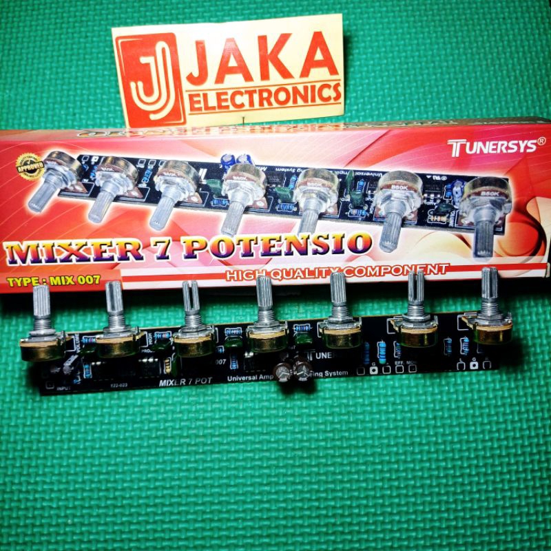 Kit modul mixer 7 potensio (Tunersys) mix 007
