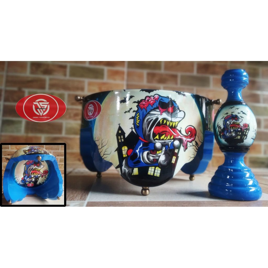 Tebok pleci airbrush woodprint