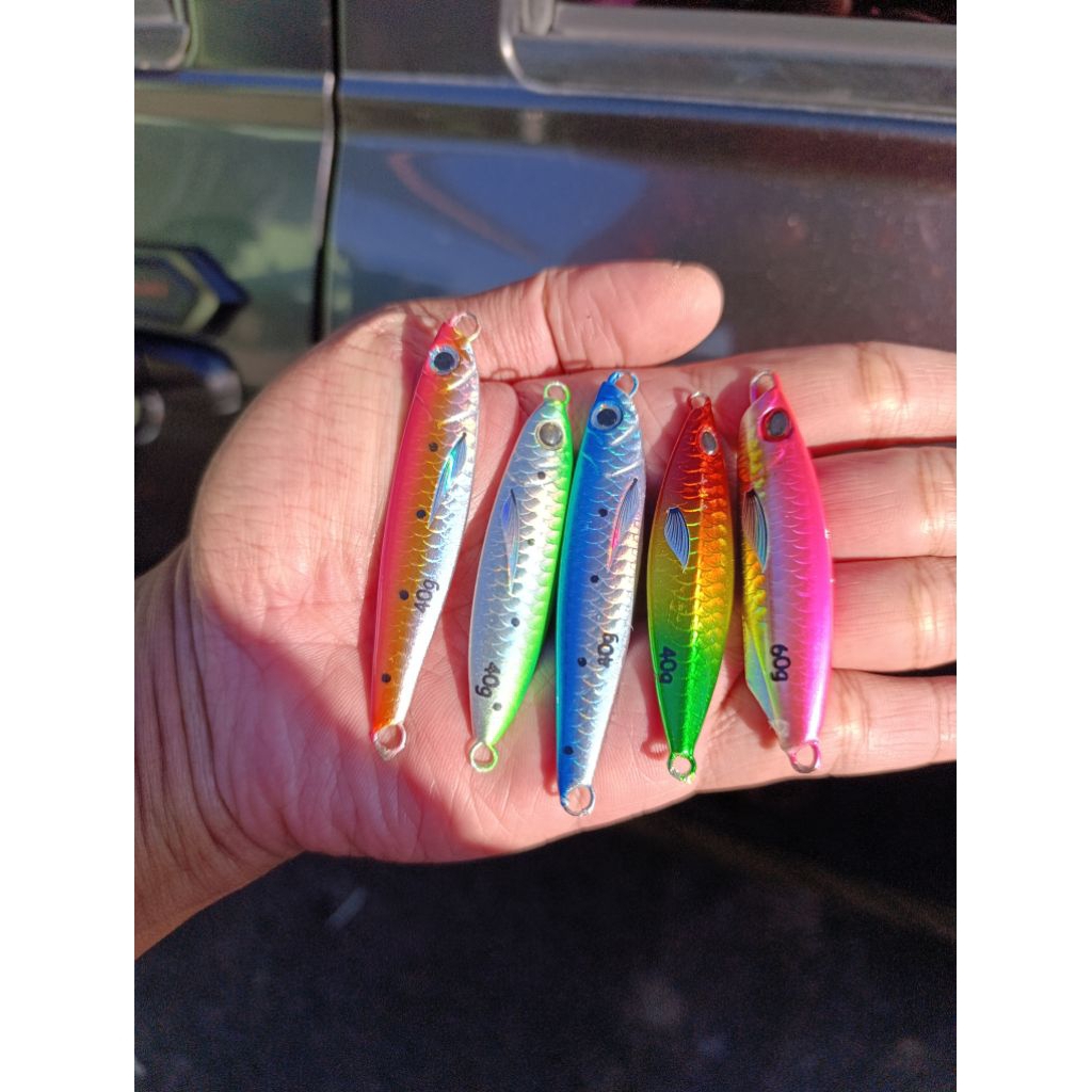 Obral metal jig 40 dan 60 gram non GID