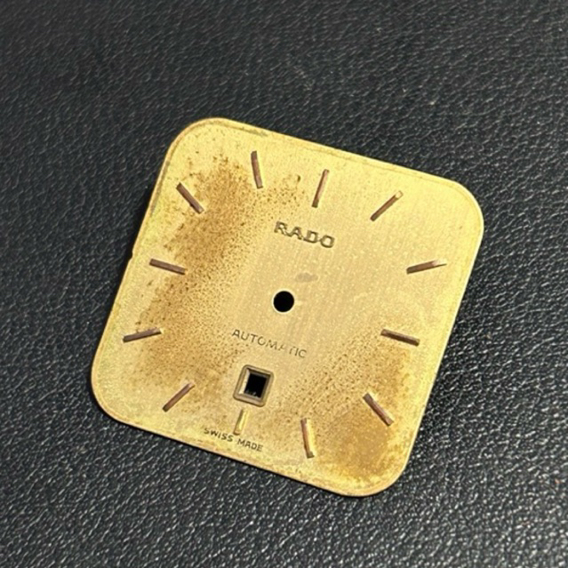 Dial Rado (ori copotan) second/bekas