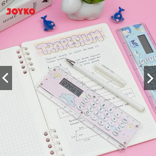 

Ruler Calculator RL-CC73 Penggaris Kalkulator JOYKO / PENGGARIS DENGAN KALKULATOR 15 cm