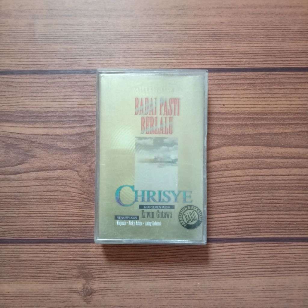 Kaset CHRISYE Badai Pasti Berlalu