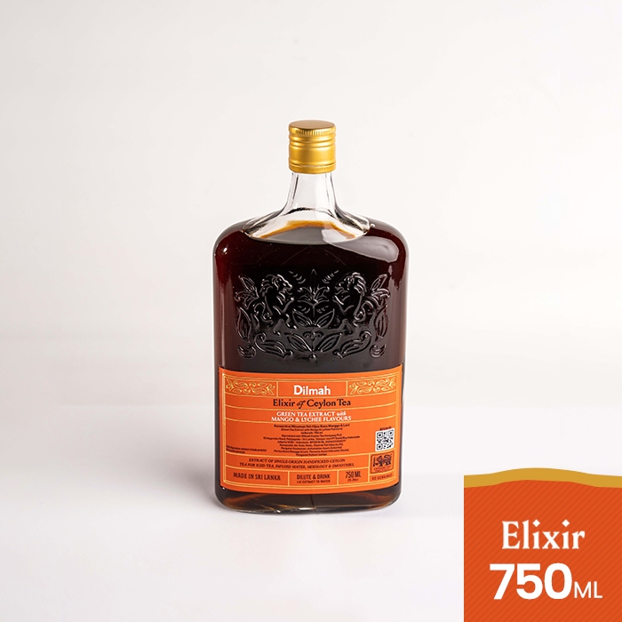 

Dilmah Elixir of Ceylon Green Tea with Mango & Lychee 750ML
