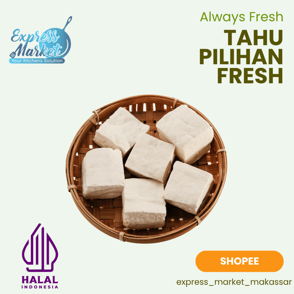 

Tahu Putih Pilihan Fresh Bersih Kemasan 1 Pack
