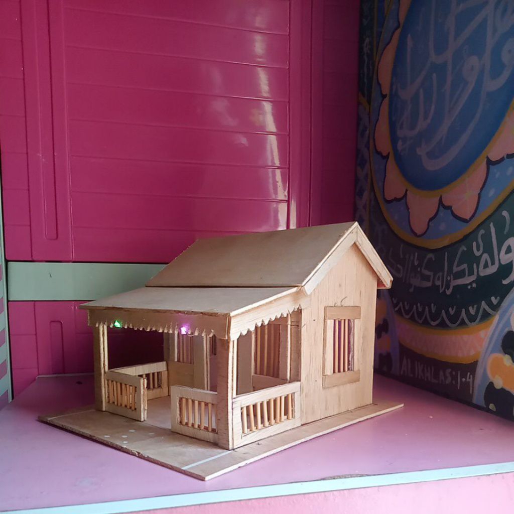 MiniaturRumahLampuLed