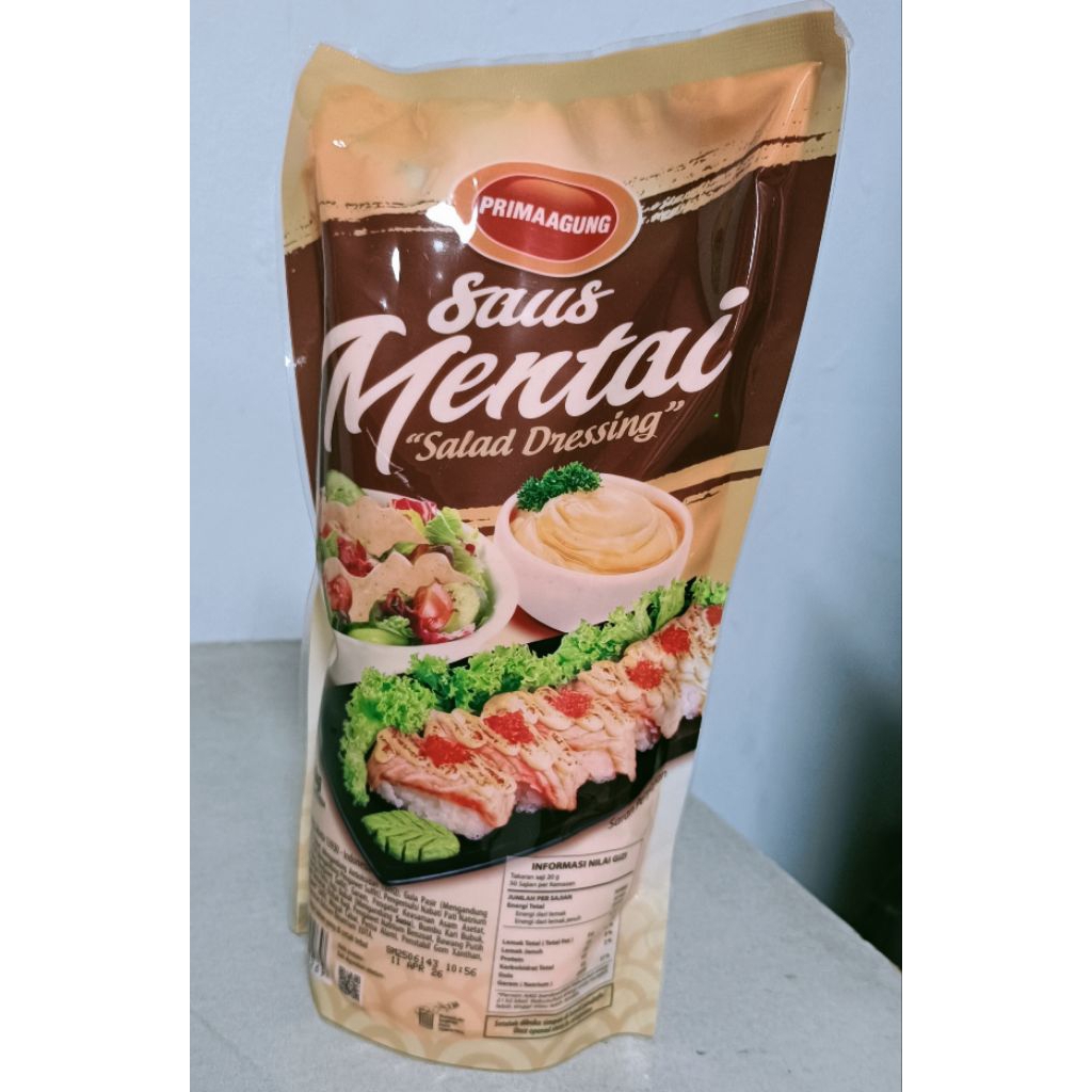 

Halal | Saus Mentai 1 kg Prima Agung