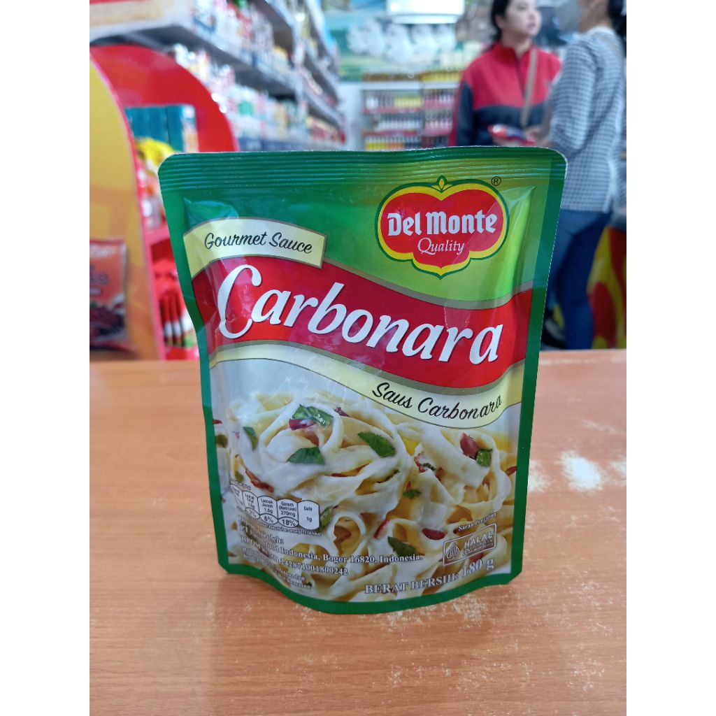 

DELMONTE SAUS CARBONARA 180gr