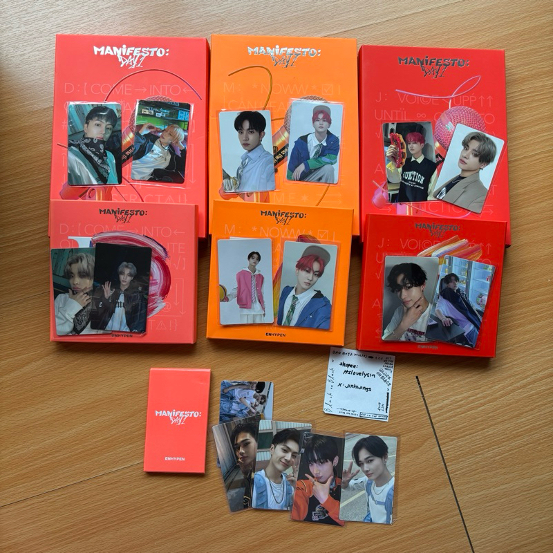 [ENHYPEN] Manifesto: Day 1 album & pc