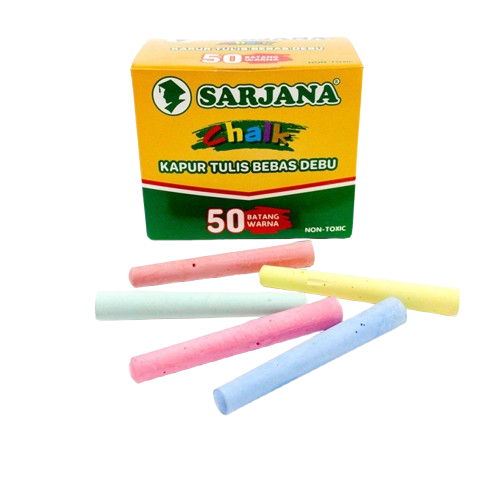 

Kapur Papan Tulis Warna SARJANA / Kapur Warna / Kapur Tulis Sekolah / Kapur Tulis Warna Sarjana