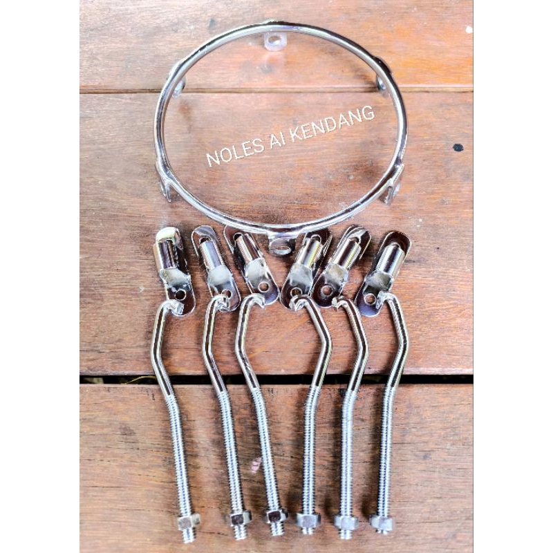 RING KENDANG MODEL SOMBRO BAGIAN DUT  SAJA (sudah crome)