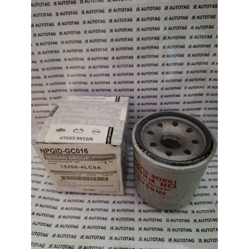 FILTER OLI EVALIA NISSAN