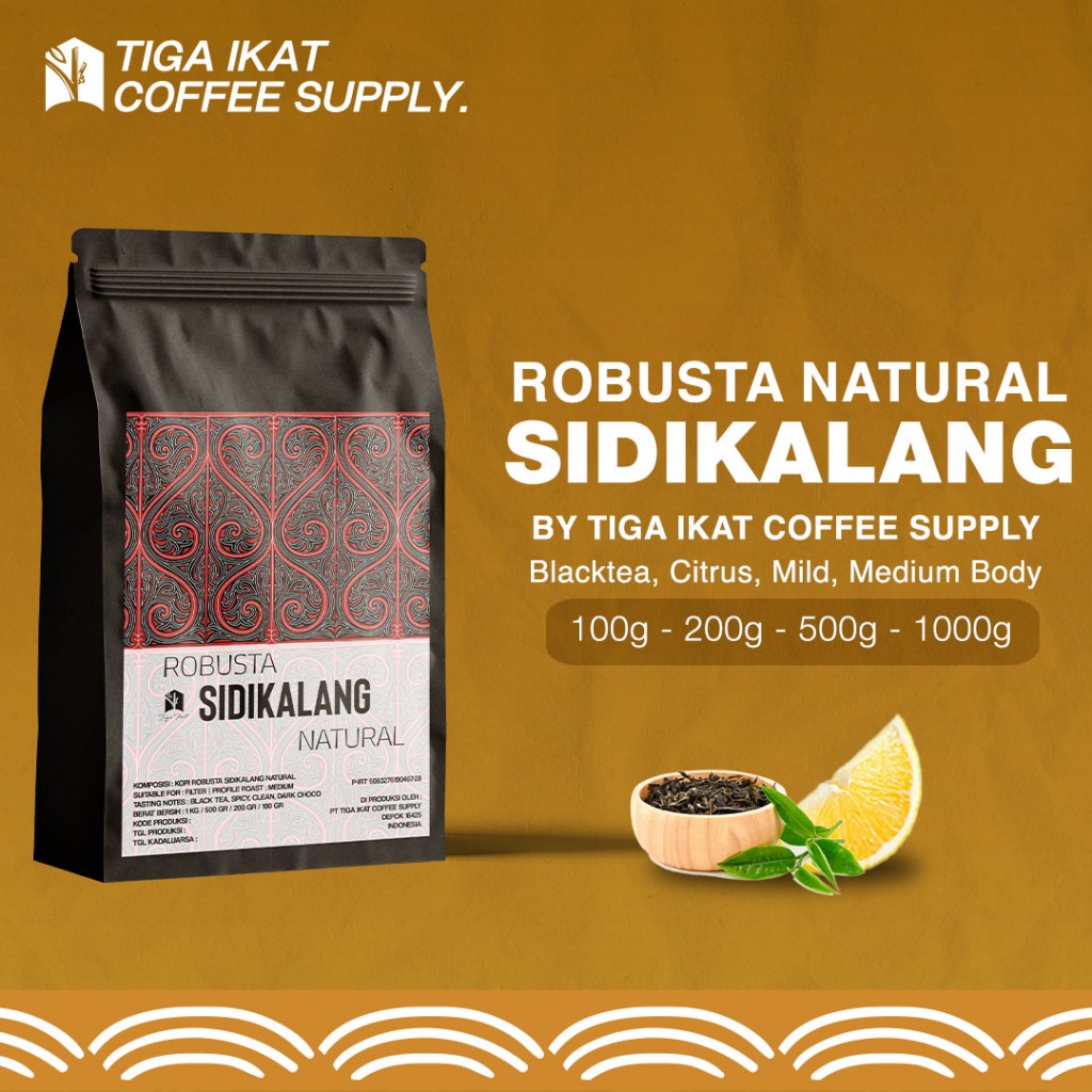 

SIDIKALANG COFFEE SINGLE ORIGIN ROBUSTA / KOPI SINGLE ORIGIN ROBUSTA SIDIKALANG