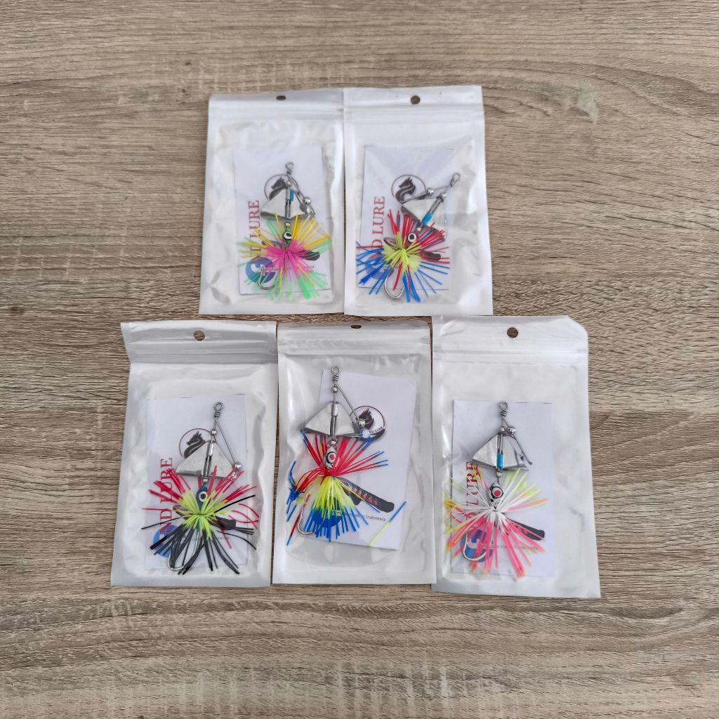 UMPAN CASTING JITU IKAN KERANDANG || IKAN GABUS DAN TOMAN || ND LURE (Uk. 8 gr)