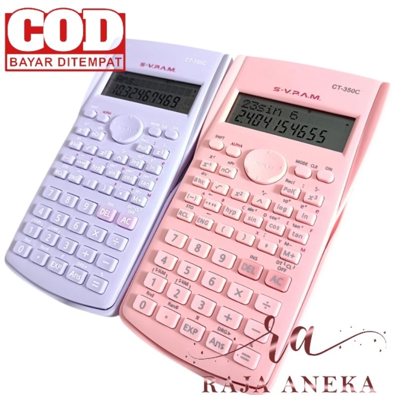 

Kalkulator Sekolah scientific Murah tipe SDC 350C C 350C Warna Menarik 12 Digit CT