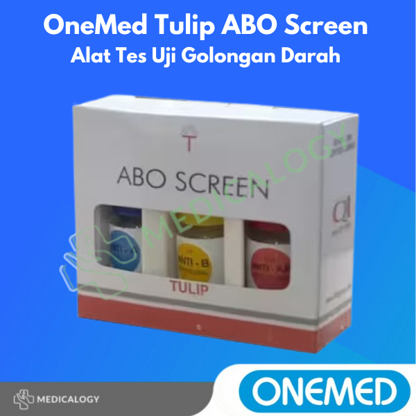 OneMed Tulip ABO Screen Alat Tes Uji Golongan Darah
