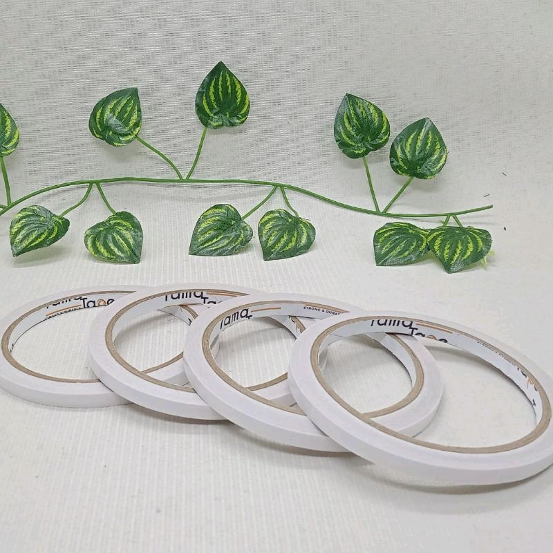 

Isolasi 2 sisi bolak balik 6mm x 10 yard double tape bolak balik 6 x 10