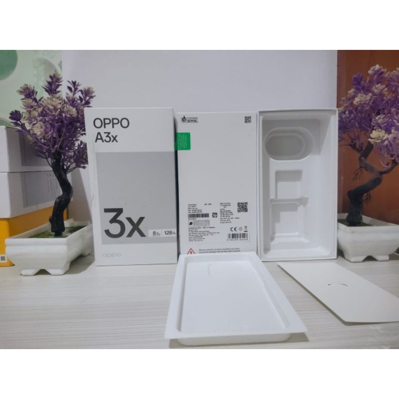 KARDUS BOX HP OPPO A3X'RAM,8/128 ORIGINAL