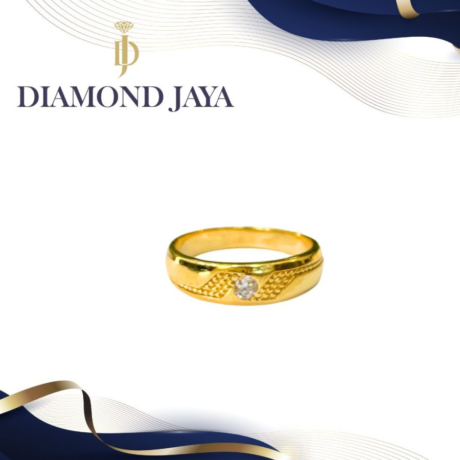 TOKO MAS DIAMOND JAYA - Cincin Mata Satu