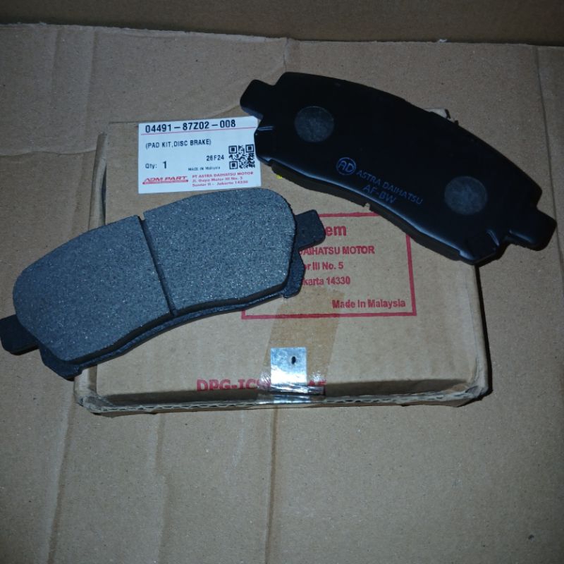 Pak Rem Depan Avanza; Xenia Daihatsu ORIGINAL