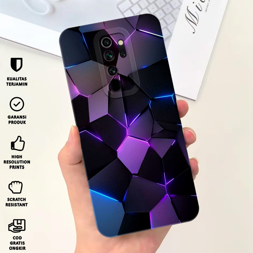 Case Xiaomi Redmi Note 8 PRO - Softcase Xiaomi Redmi Note 8 Pro Motif Abstrak - Casing Hp Xiaomi Red
