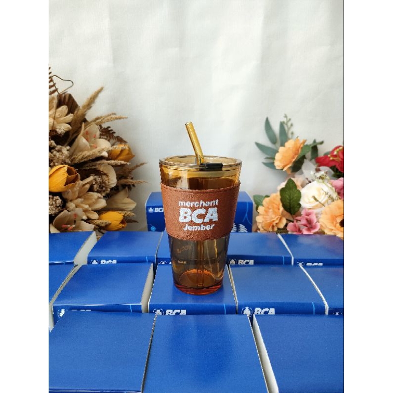 TUMBLER KACA SABLON | SOUVENIR TUMBLER | CUSTOM SABLON