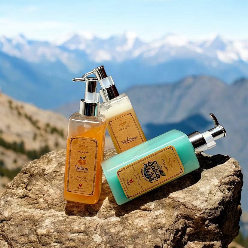 BUY 1 GET 3 Es Teh Blackcurrant - Es Jeruk Bali - Bunga Liar Hutan Hujan Tropis - 250 ml