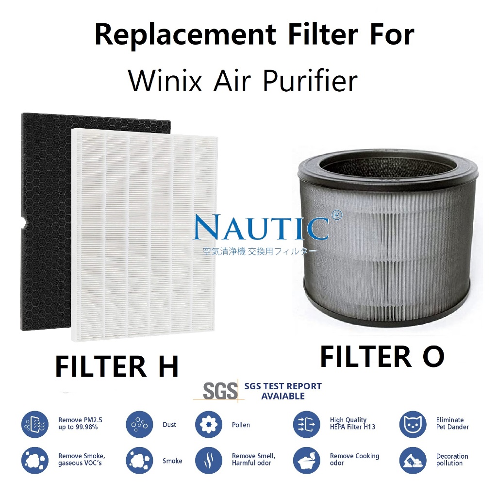 Winix Filter H For Air Purifier Winix Zero / Winix Zero S / Winix 2020EU - Filter O For Winix Zero C