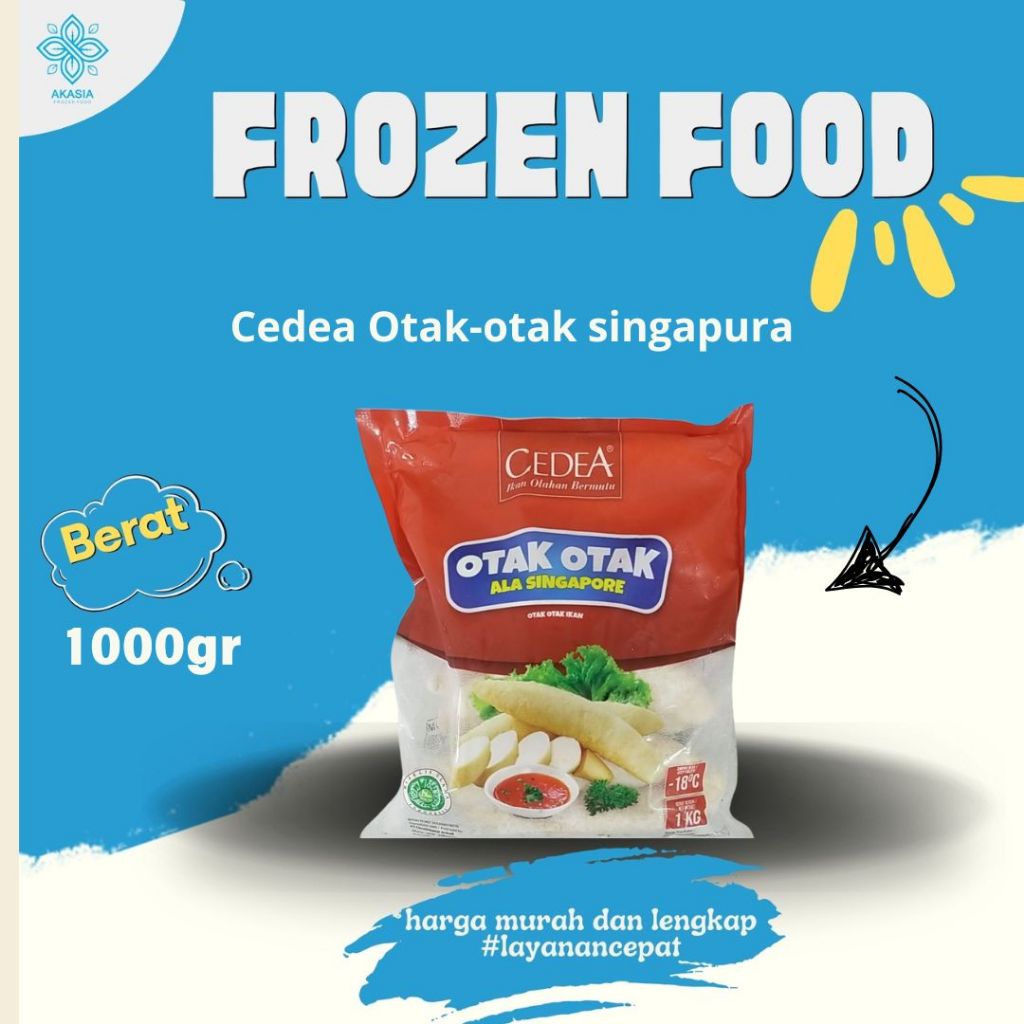 

Cedea Otak-otak singapura 1kg