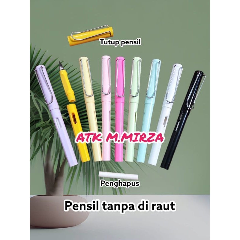 

Pensil tanpa diraut satuan