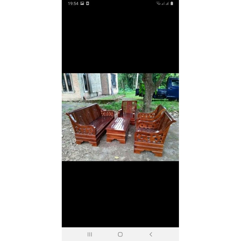 kursi ruang tamu model semut