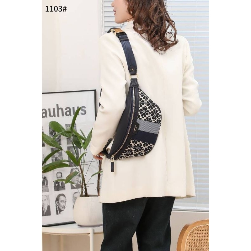 Tas Kate Spade 1103 KS Stripe Belt Bag