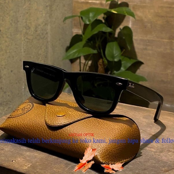 Kacamata Rayban Wayfarer 2140 Size 50 Italy Luxotica