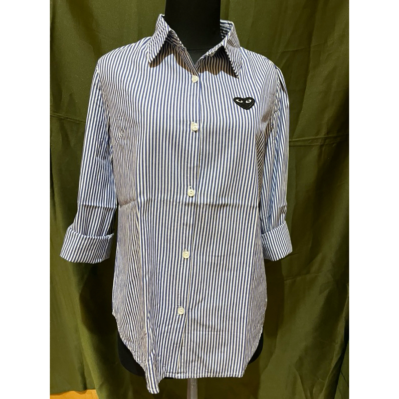 kemeja wanita / kemeja maidi / kemeja salur / kemeja biru