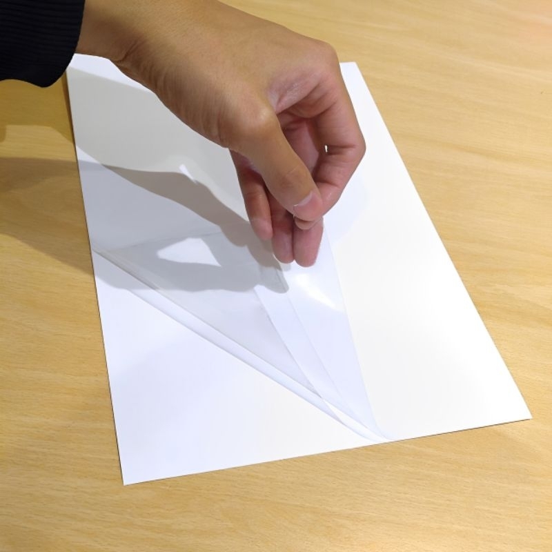 

Stiker Transparan INKJET Untuk Pembuatan Nama Dada Resin