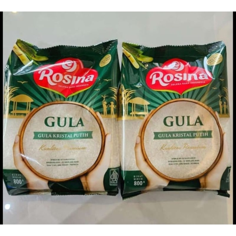 

Rosina Gula Kristal Putih 800gr (1pcs)