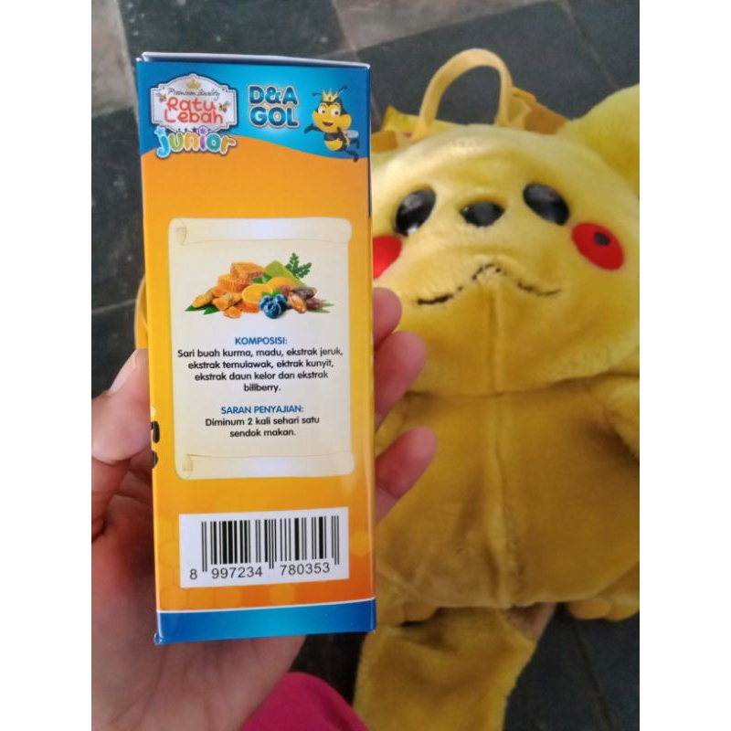 MADU ANAK DHA GOLD 150 gr untuk anak cerdas