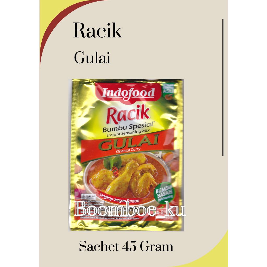 

Indofood Bumbu Spesial gulai 45 Gram